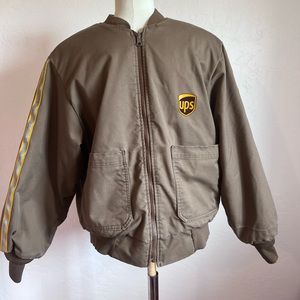 Vintage UPS United Parcel Service Jacket Medium
